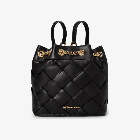 迈克高仕/Michael Kors Regina 小号皮质双肩包 35H1GU7B5U001