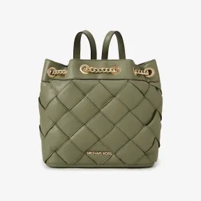 迈克高仕/Michael Kors Regina 小号皮质双肩包 35H1GU7B5U342