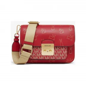 迈克高仕/Michael Kors Sloan Editor 中号信封包  红色 信封包 35R3G4YM8L669