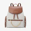 迈克高仕/Michael Kors  Jet Set 中号老花拼色双肩包 35T1GTTB6B150