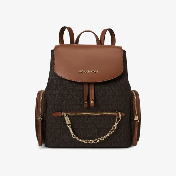 迈克高仕/Michael Kors Jet Set 中号老花双肩包 35T1GTTB6B200