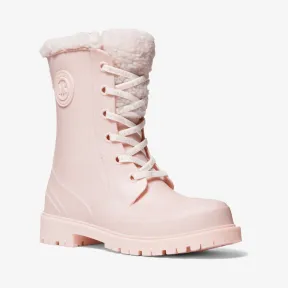 迈克高仕/Michael Kors Montaigne 人造羊毛皮衬里 PVC 雨靴 40F1MNFB8Q-1663