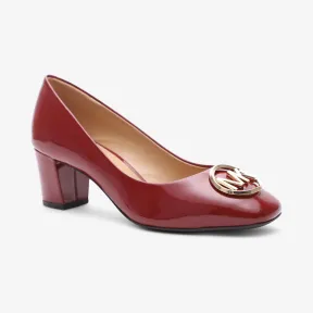 迈克高仕/Michael Kors 女士 Dena 皮质中跟鞋 40F8DEMP1A626