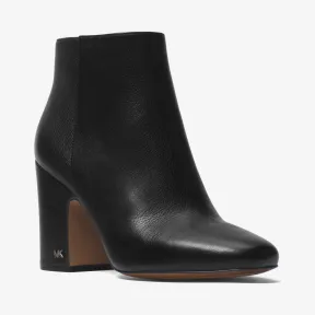 迈克高仕/Michael Kors Elaine 皮质阔跟短靴 40F8ELHE5L001