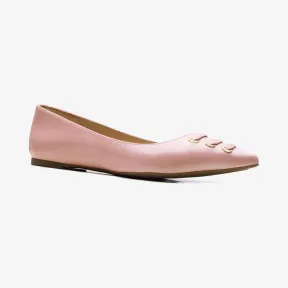 迈克高仕/Michael Kors Marcy 皮质平跟鞋 40S7MAFP1L657