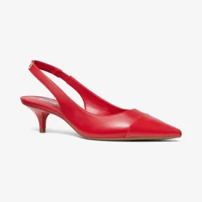 迈克高仕/Michael Kors Flex Kitten 皮质低跟鞋 40S9DEMG1L683