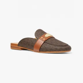 迈克高仕/Michael KorsMK Plate 老花穆勒鞋 40T2MKFP1B212