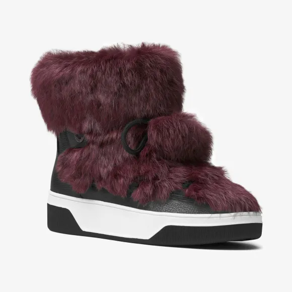 迈克高仕/Michael Kors Nala 兔毛雪地靴 43F6NLFE7H568