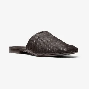 迈克高仕/Michael Kors Fowler 编织皮革穆勒鞋 46S1FOFP1L-0201