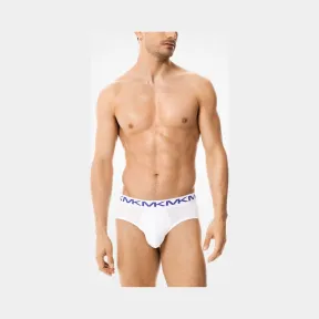 迈克高仕/Michael Kors 3 件装弹力棉三角裤 6BR1L10033-0100