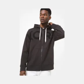 迈克高仕/Michael Kors KORS 棉质拉链连帽衫 CS1504895D-0001