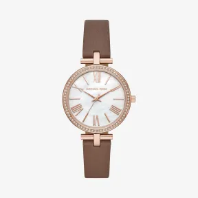 迈克高仕/Michael Kors 女士 Maci 棕色链式腕表 MK2832208