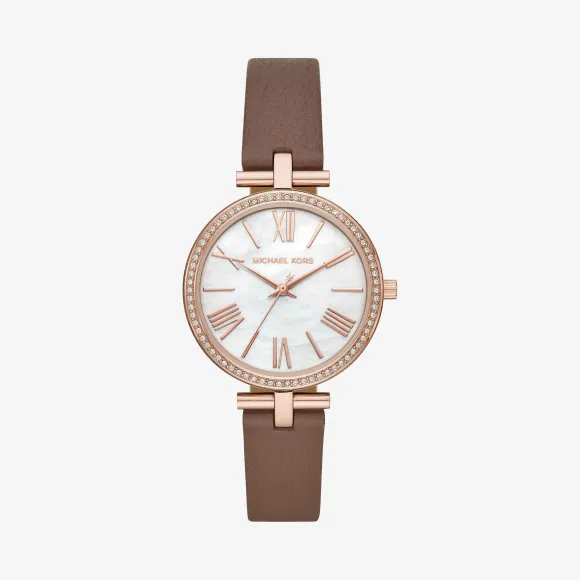 迈克高仕/Michael Kors 女士 Maci 棕色链式腕表 MK2832208