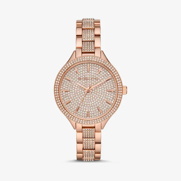 迈克高仕/Michael Kors Pav 玫瑰金色调手表 MK3799-0622