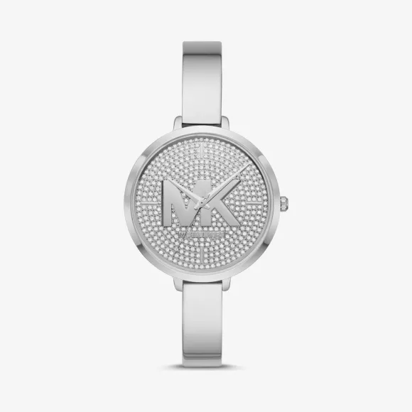 迈克高仕/Michael Kors Charley Pav 银色手表 MK4432-0040