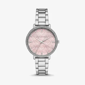 迈克高仕/Michael Kors Pyper Pav 银色徽标手表 MK4631-0040