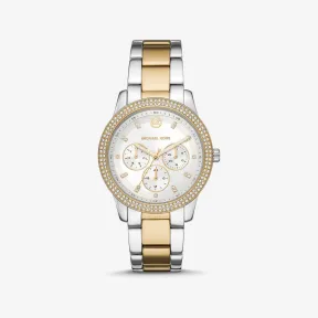 迈克高仕/Michael Kors 超大 Tibby Pav 两色手表 MK6825-0991