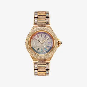 迈克高仕/Michael Kors 女士 Camille Le 金色链式腕表 MK6886710