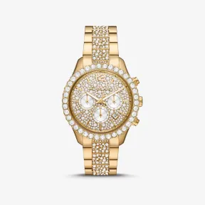 迈克高仕/Michael Kors 超大号 Layton Pav 金色手表 MK6977-0710