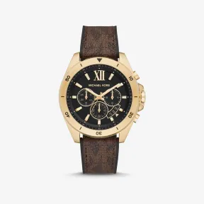 迈克高仕/Michael Kors 超大号 Brecken 徽标和金色手表 MK8849-0200