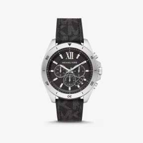 迈克高仕/Michael Kors 超大号 Brecken 标志和银色手表 MK8850-0001