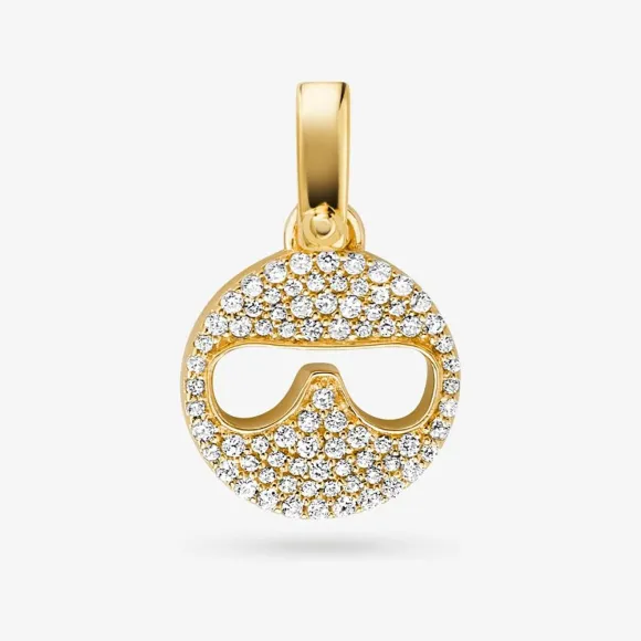 迈克高仕/Michael Kors 镂空飞行员眼镜造型吊坠 MKC1049710