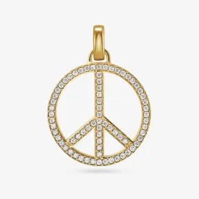 迈克高仕/Michael Kors 和平标志图案吊坠 MKC1171AN710710