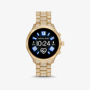 迈克高仕/Michael Kors Gen 5 Lexington Pav 金色智能手表 MKT5082-0710