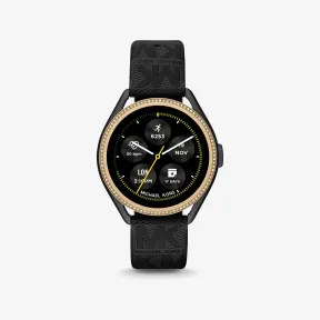 迈克高仕/Michael Kors Michael Kors Access Gen 5E MKGO 双色和徽标橡胶智能手表 MKT5118-0001