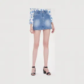 迈克高仕/Michael Kors 牛仔迷你半身裙 MU97EXHB4V463