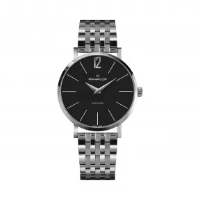 曼尼爵/Manager 316L 精钢 石英机芯 MAN-PS-06-SM