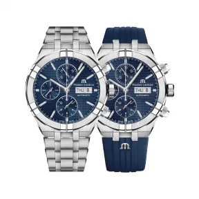 艾美/Maurice Lacroix AIKON系列 自动机械 男表 AI6038-SS002-430-1