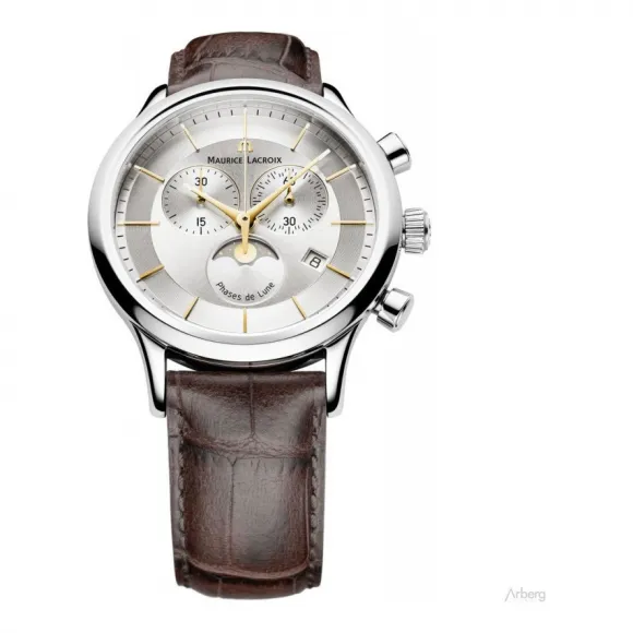 艾美/Maurice Lacroix 典雅系列 石英机芯 男表 LC1148-SS001-132