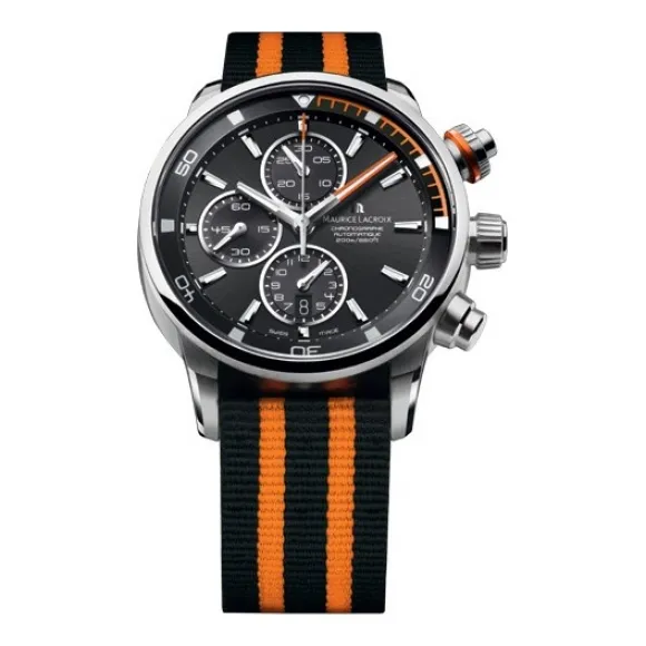 艾美/Maurice Lacroix 奔涛系列 自动机械 男表 PT6008-SS002-332-1