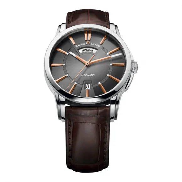 艾美/Maurice Lacroix 奔涛系列 自动机械 男表 PT6158-SS001-03E-2