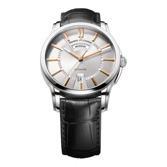 艾美/Maurice Lacroix 奔涛系列 自动机械 男表 PT6158-SS001-19E-1