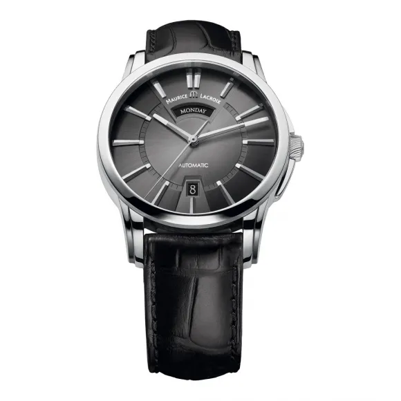 艾美/Maurice Lacroix 奔涛系列 自动机械 男表 PT6158-SS001-23E-1