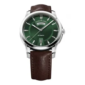 艾美/Maurice Lacroix 奔涛系列 自动机械 男表 PT6158-SS001-63E-1