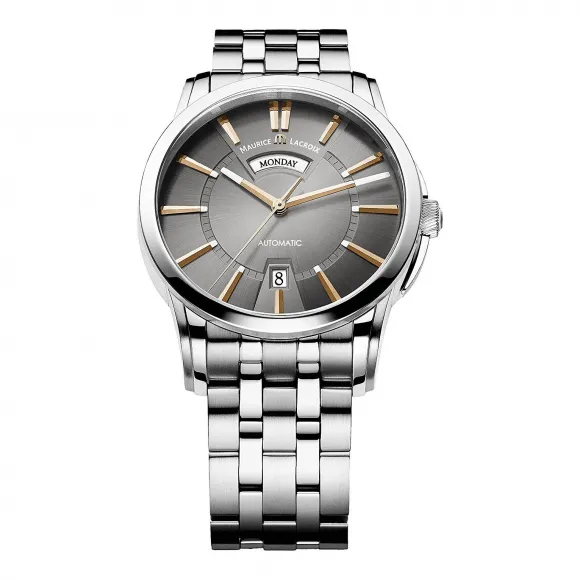 艾美/Maurice Lacroix 奔涛系列 自动机械 男表 PT6158-SS002-03E