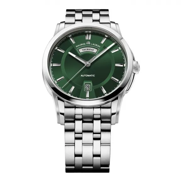 艾美/Maurice Lacroix 奔涛系列 自动机械 男表 PT6158-SS002-63E-1