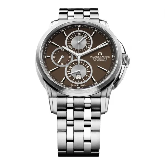 艾美/Maurice Lacroix 奔涛系列 自动机械 男表 PT6188-SS002-730