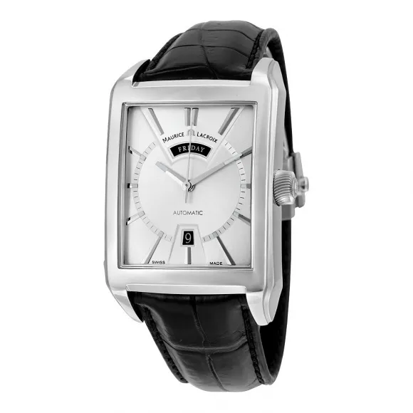 艾美/Maurice Lacroix 奔涛系列 自动机械 男表 PT6237-SS001-13E-1