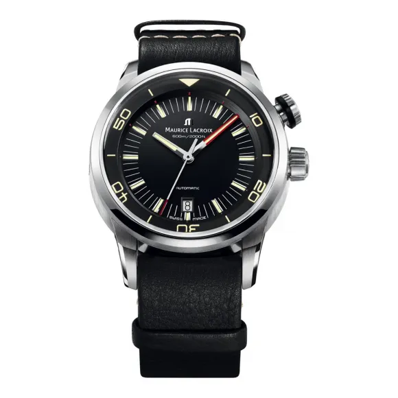 艾美/Maurice Lacroix 奔涛系列 自动机械 男表 PT6248-SS001-330-1