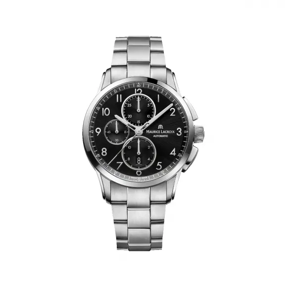 艾美/Maurice Lacroix pontos系列 43 MM 精钢 自动机械机芯 男表 PT6388-SS002-320-1