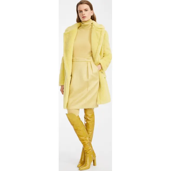 麦丝玛拉/Max Mara 淡黄色 短裙 1106059306001