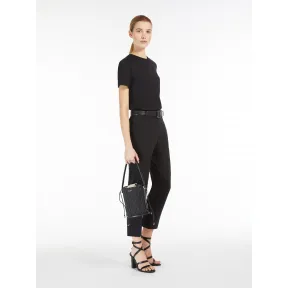 麦丝玛拉/Max Mara 弹力缎面七分裤 1131074206003