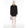 麦丝玛拉/Max Mara [Livorno] 双排扣豌豆大衣 2086014106013