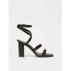 麦丝玛拉/Max Mara [Jutta Sandals] 光滑皮革凉鞋 4521094206004