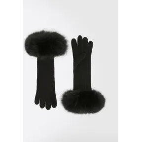 麦丝玛拉/Max Mara 黑色 手套 4566077306004