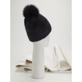 麦丝玛拉/Max Mara 黑色 针织帽 4576099306005